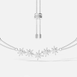 APM Monaco Météorites Double Chain Adjustable Necklace